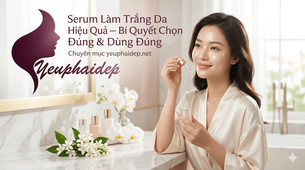 Serum Làm Trắng Da Hiệu Quả — Bí Quyết Chọn Đúng & Dùng Đúng