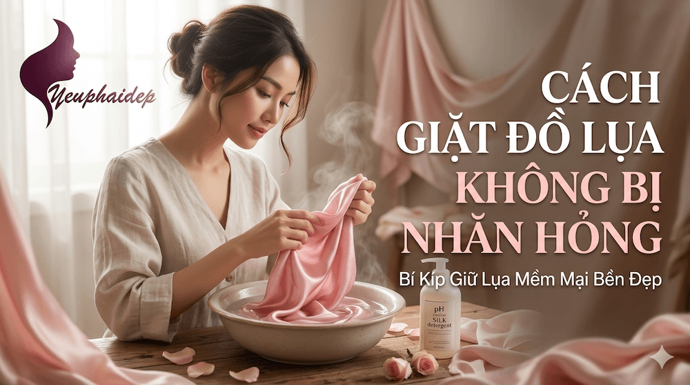 Cách Giặt Đồ Lụa Không Bị Nhăn Hỏng — Bí Kíp Giữ Lụa Mềm Mại Bền Đẹp
