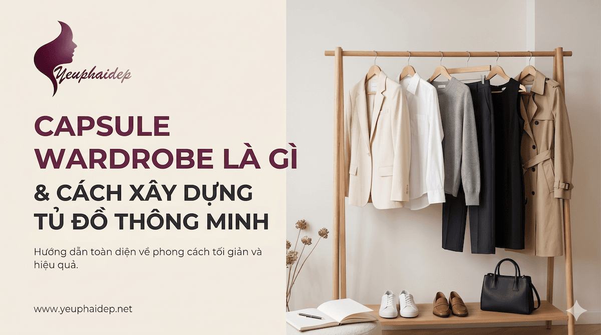 Capsule Wardrobe Là Gì & Cách Xây Dựng Tủ Đồ Thông Minh