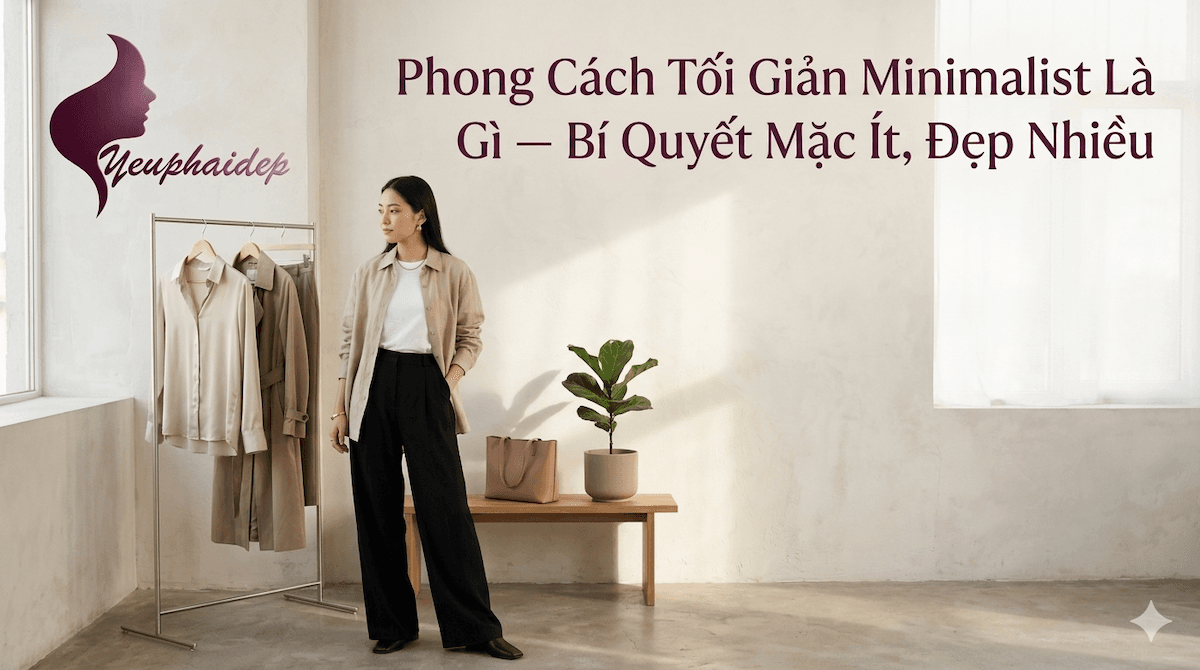 Phong Cách Tối Giản Minimalist Là Gì — Bí Quyết Mặc Ít, Đẹp Nhiều