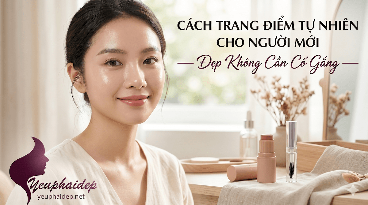 Cách Trang Điểm Tự Nhiên Cho Người Mới — Đẹp Không Cần Cố Gắng