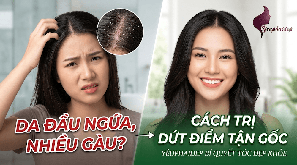 Da Đầu Ngứa, Nhiều Gàu? Cách Trị Dứt Điểm Tận Gốc