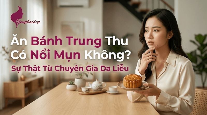 Ăn Bánh Trung Thu Có Nổi Mụn Không? Sự Thật Từ Chuyên Gia Da Liễu