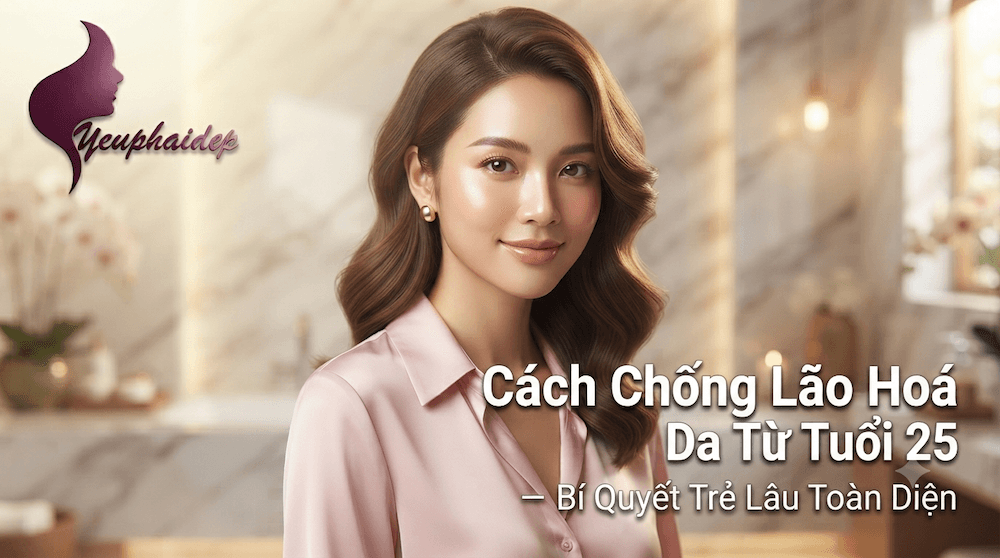 Cách Chống Lão Hoá Da Từ Tuổi 25 — Bí Quyết Trẻ Lâu Toàn Diện