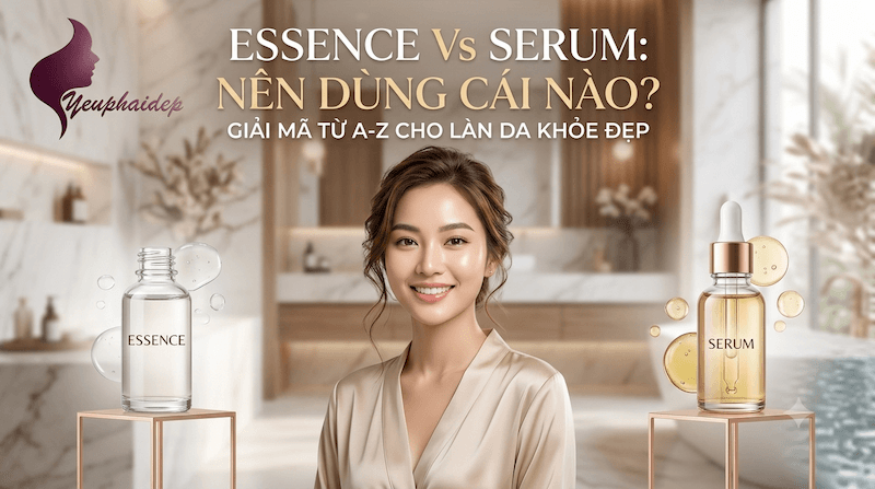 Essence Vs Serum Nên Dùng Cái Nào? Giải Mã Từ A-Z Cho Làn Da Khỏe Đẹp