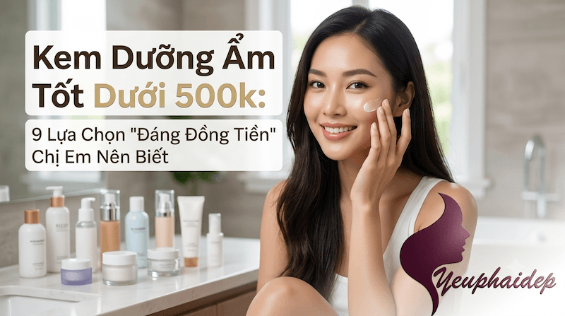 Kem Dưỡng Ẩm Tốt Dưới 500k: 9 Lựa Chọn "Đáng Đồng Tiền" Chị Em Nên Biết