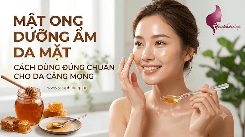Mật Ong Dưỡng Ẩm Da Mặt: Cách Dùng Đúng Chuẩn Cho Da Căng Mọng