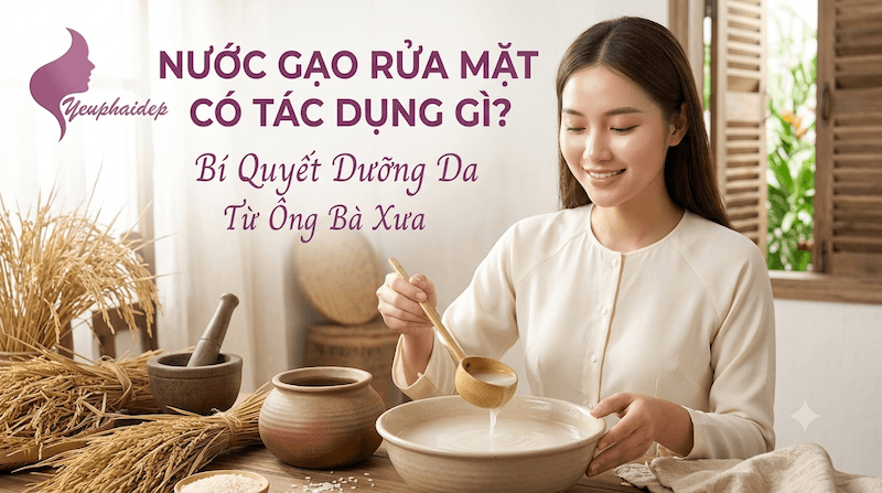 Nước Gạo Rửa Mặt Có Tác Dụng Gì? Bí Quyết Dưỡng Da Từ Ông Bà Xưa