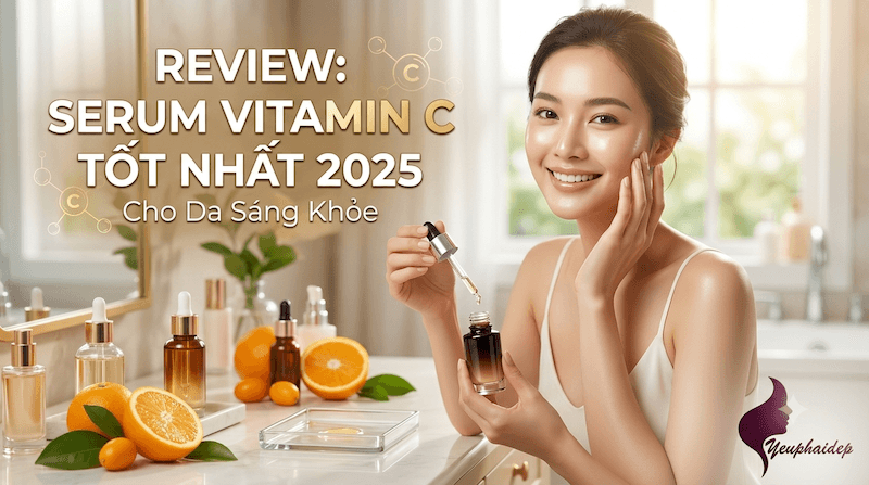 Review Serum Vitamin C Tốt Nhất 2025 Cho Da Sáng Khỏe