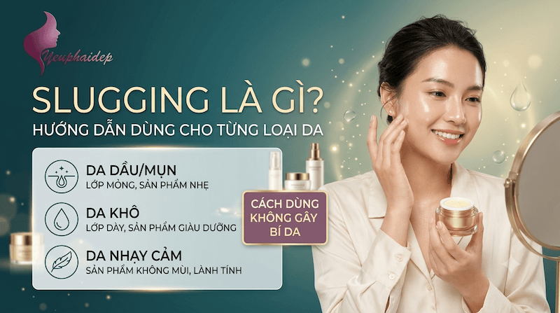 Slugging Là Gì? Cách Dùng Không Gây Bí Da Cho Từng Loại Da