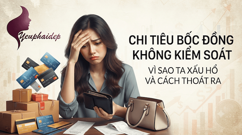 Chi Tiêu Bốc Đồng Không Kiểm Soát: Vì Sao Ta Xấu Hổ Và Cách Thoát Ra