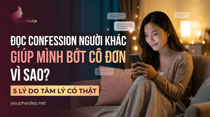 Đọc Confession Người Khác Giúp Mình Bớt Cô Đơn Vì Sao? 5 Lý Do Tâm Lý Có Thật