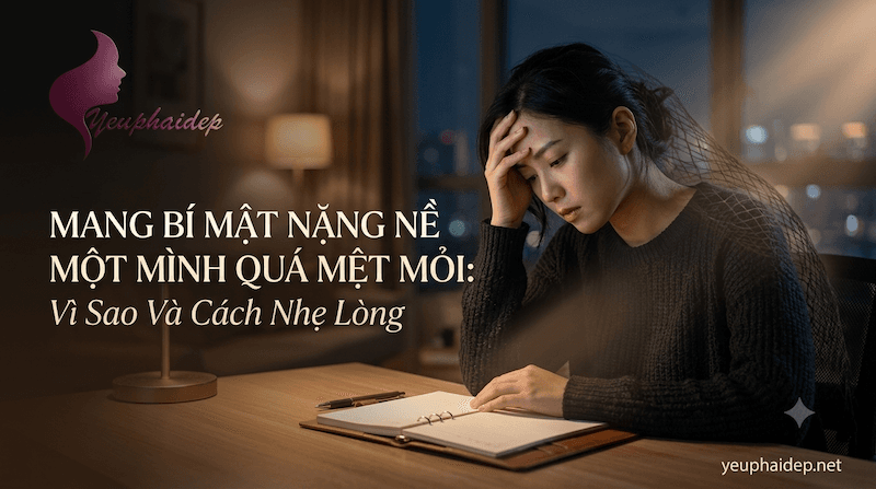 Mang Bí Mật Nặng Nề Một Mình Quá Mệt Mỏi: Vì Sao Và Cách Nhẹ Lòng