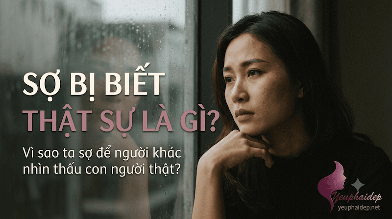 Sợ Bị Biết Thật Sự Là Gì? Vì Sao Ta Sợ Để Người Khác Nhìn Thấu Con Người Thật