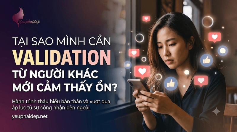 Tại Sao Mình Cần Validation Từ Người Khác Mới Cảm Thấy Ổn?
