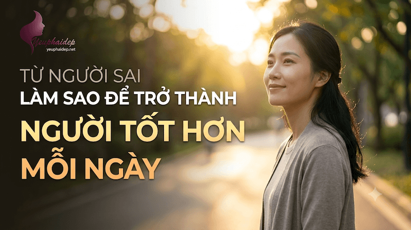 Từ Người Sai Làm Sao Để Trở Thành Người Tốt Hơn Mỗi Ngày