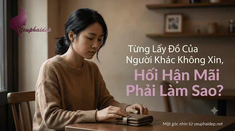 Từng Lấy Đồ Của Người Khác Không Xin, Hối Hận Mãi Phải Làm Sao?