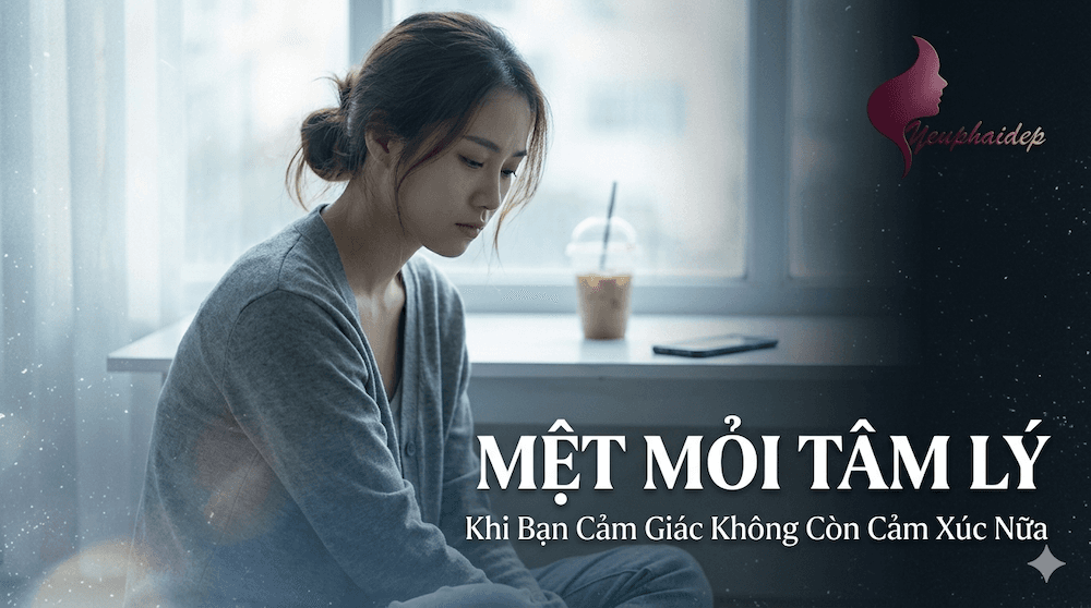 Mệt Mỏi Tâm Lý — Khi Bạn Cảm Giác Không Còn Cảm Xúc Nữa