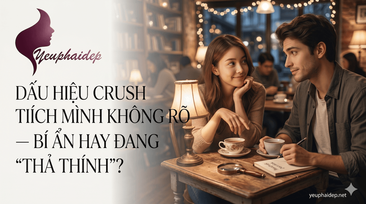 Dấu Hiệu Crush Thích Mình Không Rõ — Bí Ẩn Hay Đang "Thả Thính"?
