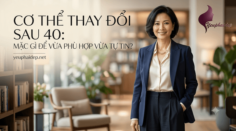 Cơ Thể Thay Đổi Sau 40 Mặc Gì Để Vừa Phù Hợp Vừa Tự Tin?