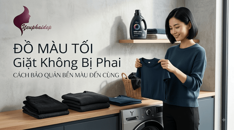 Đồ Màu Tối Giặt Không Bị Phai — Cách Bảo Quản Bền Màu Đến Cùng