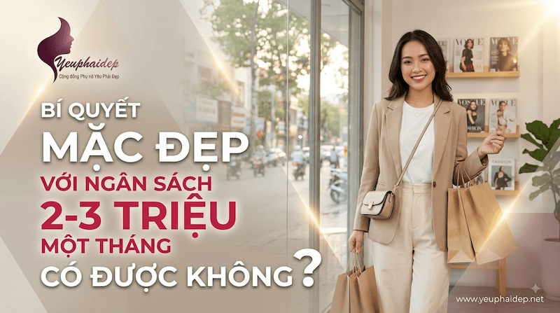 Mặc Đẹp Với Ngân Sách 2-3 Triệu Một Tháng Có Được Không?