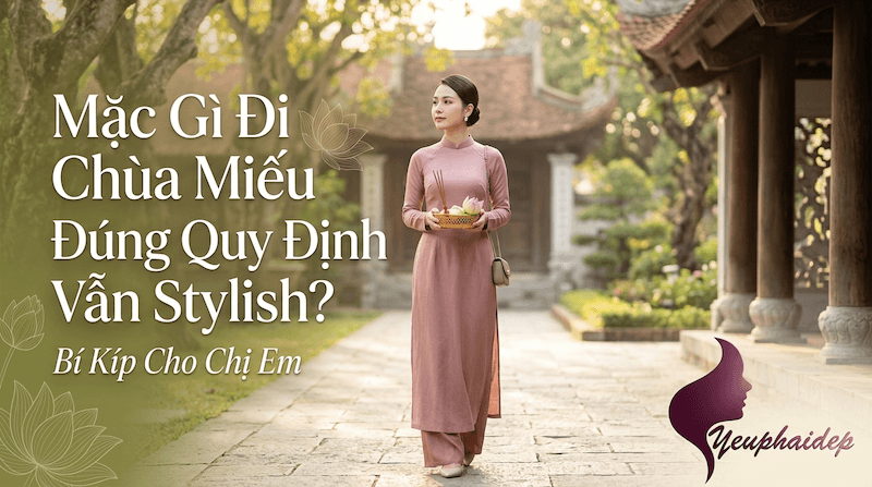 Mặc Gì Đi Chùa Miếu Đúng Quy Định Vẫn Stylish? Bí Kíp Cho Chị Em