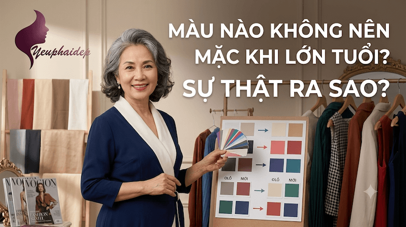 Màu Nào Không Nên Mặc Khi Lớn Tuổi? Sự Thật Ra Sao?