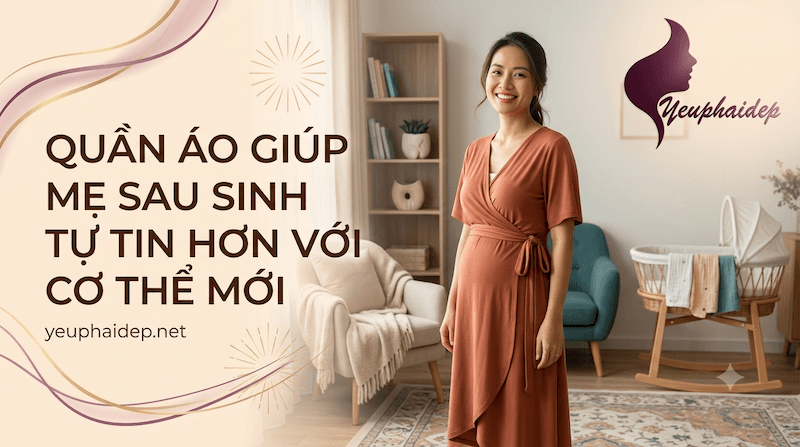 Quần Áo Giúp Mẹ Sau Sinh Tự Tin Hơn Với Cơ Thể Mới