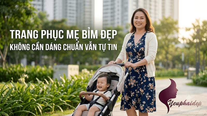 Trang Phục Mẹ Bỉm Đẹp Không Cần Dáng Chuẩn Vẫn Tự Tin