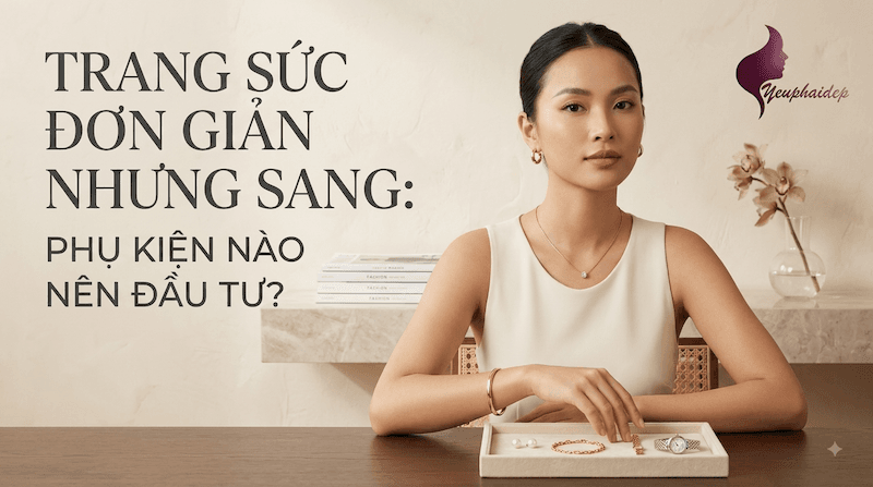Trang Sức Đơn Giản Nhưng Sang: Phụ Kiện Nào Nên Đầu Tư?
