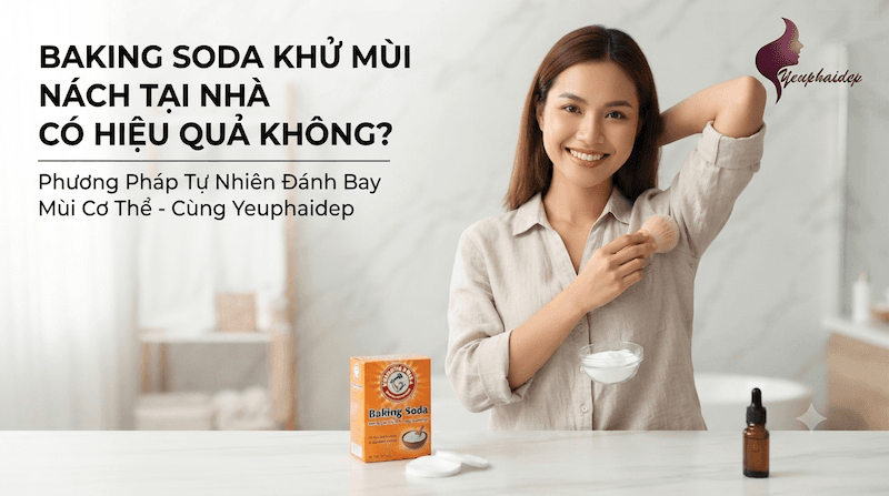 Baking Soda Khử Mùi Nách Tại Nhà Có Hiệu Quả Không?