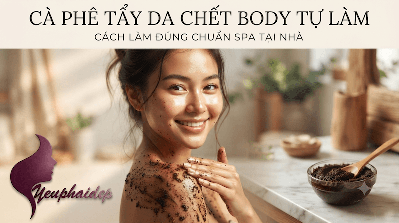 Cà Phê Tẩy Da Chết Body Tự Làm: Cách Làm Đúng Chuẩn Spa Tại Nhà