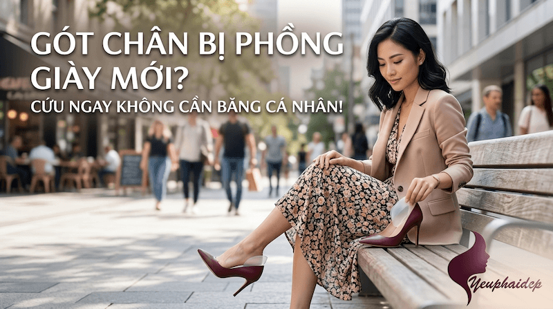 Gót Chân Bị Phồng Giày Mới? Cứu Ngay Không Cần Băng Cá Nhân!