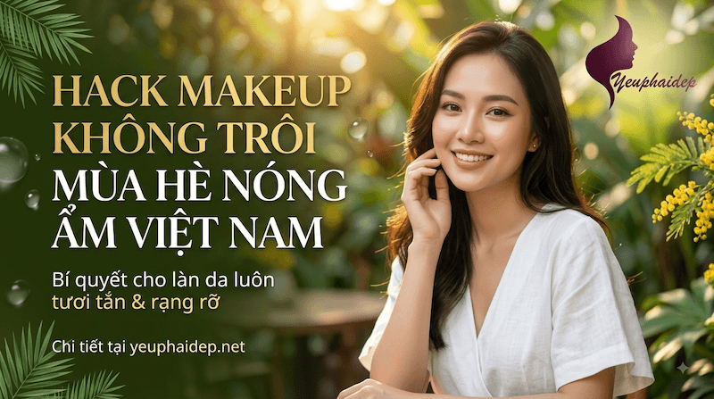 Hack Makeup Không Trôi Mùa Hè Nóng Ẩm Việt Nam