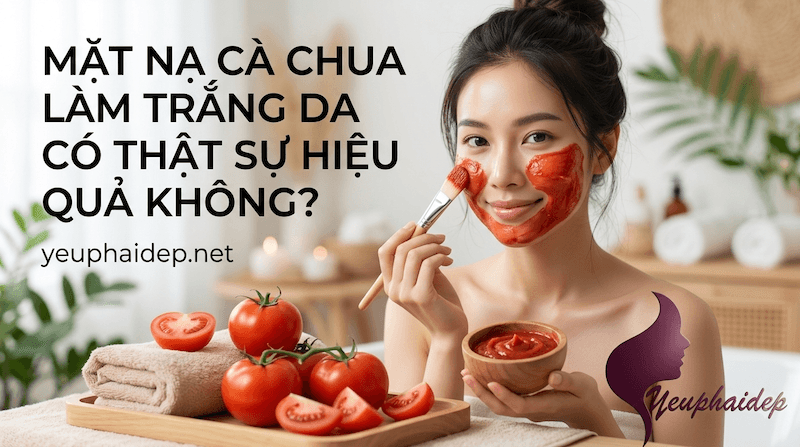 Mặt Nạ Cà Chua Làm Trắng Da Có Thật Sự Hiệu Quả Không?