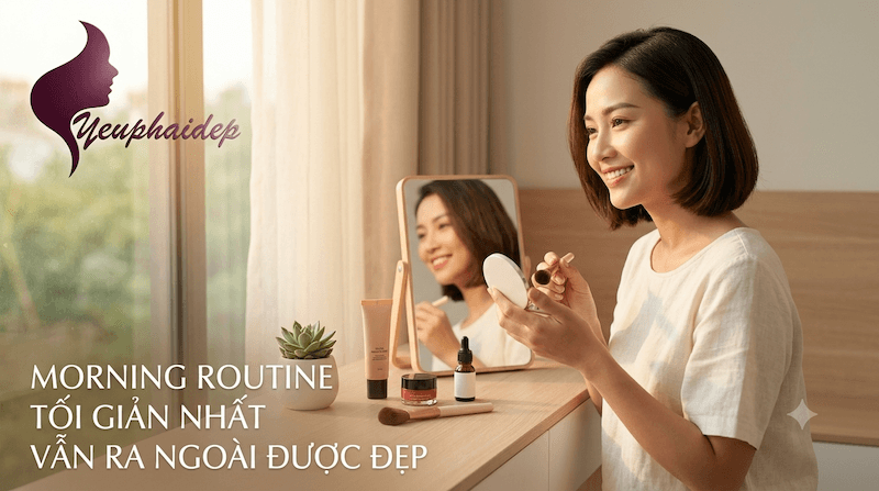 Morning Routine Tối Giản Nhất Vẫn Ra Ngoài Được Đẹp