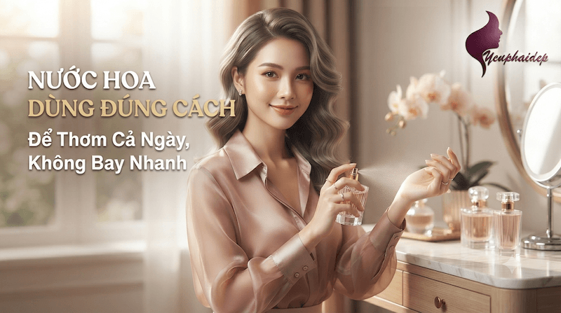 Nước Hoa Dùng Đúng Cách Để Thơm Cả Ngày, Không Bay Nhanh