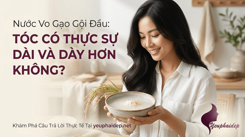 Nước Vo Gạo Gội Đầu: Tóc Có Thực Sự Dài Và Dày Hơn Không?