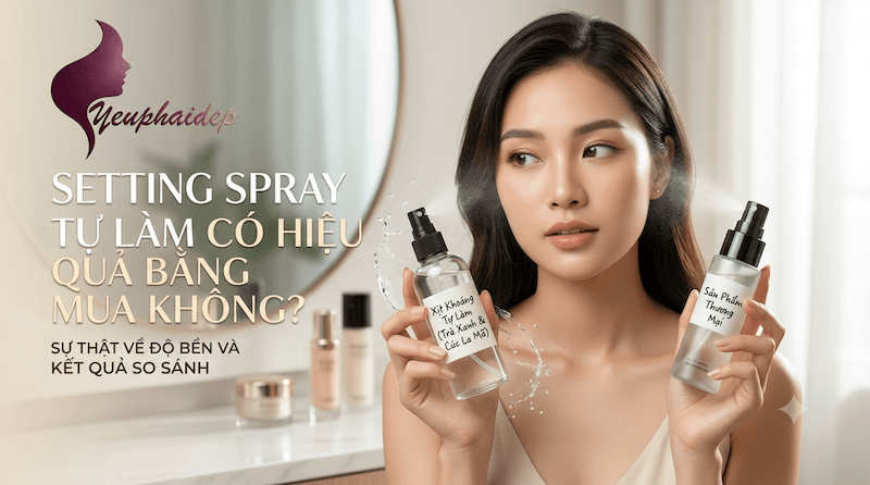 Setting Spray Tự Làm Có Hiệu Quả Bằng Mua Không?