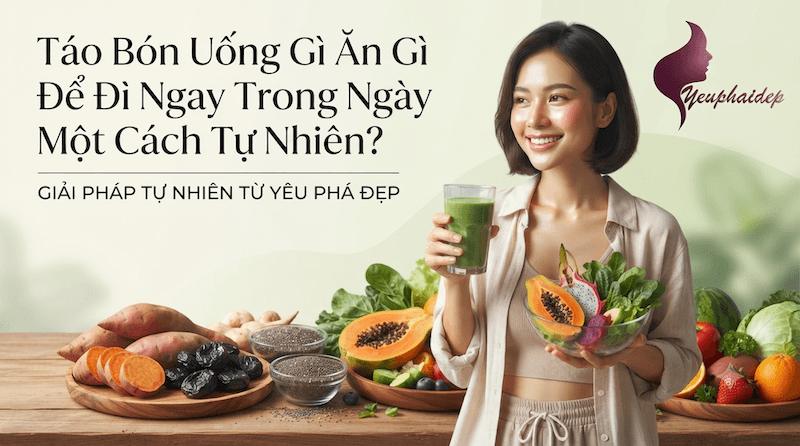 Táo Bón Uống Gì Ăn Gì Để Đi Ngay Trong Ngày Một Cách Tự Nhiên?