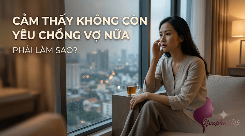 Cảm thấy không còn yêu chồng vợ nữa phải làm sao?