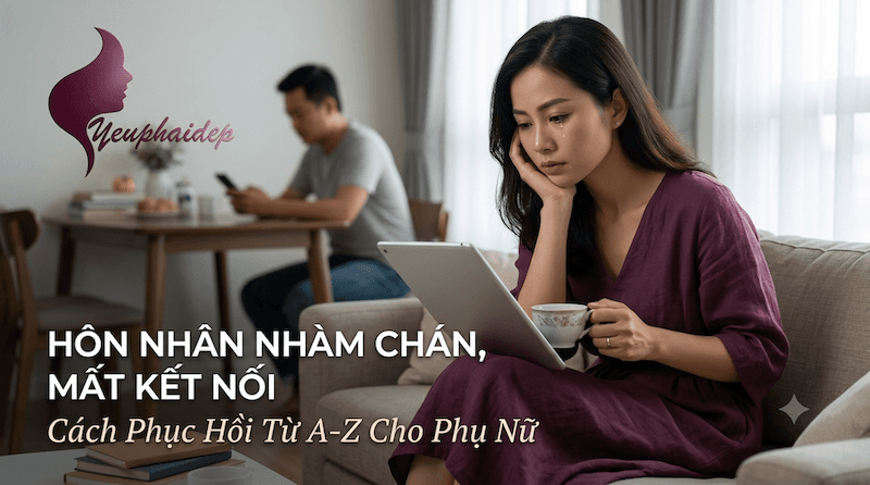 Hôn Nhân Nhàm Chán, Mất Kết Nối: Cách Phục Hồi Từ A-Z Cho Phụ Nữ