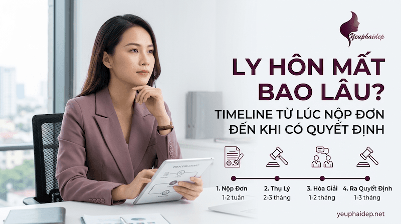 Ly Hôn Mất Bao Lâu? Timeline Từ Lúc Nộp Đơn Đến Khi Có Quyết Định