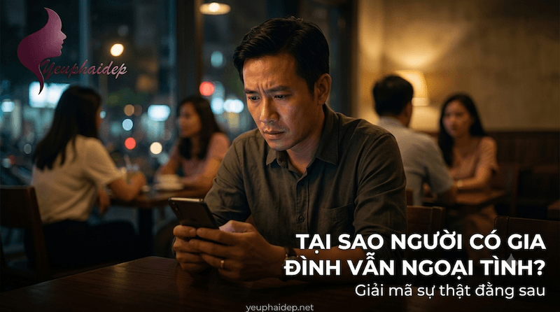 Tại sao người có gia đình vẫn ngoại tình? Giải mã sự thật đằng sau