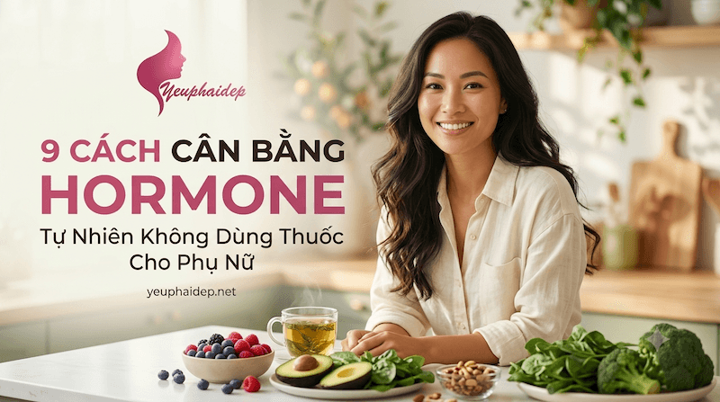9 Cách Cân Bằng Hormone Tự Nhiên Không Dùng Thuốc Cho Phụ Nữ