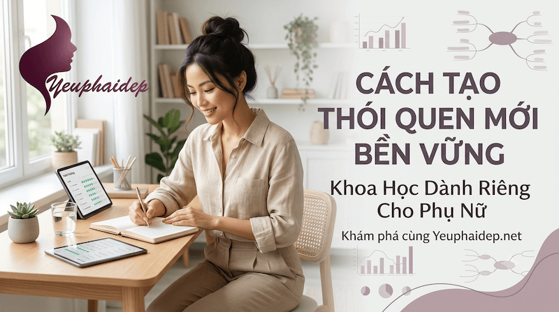 Cách Tạo Thói Quen Mới Bền Vững Khoa Học Cho Phụ Nữ