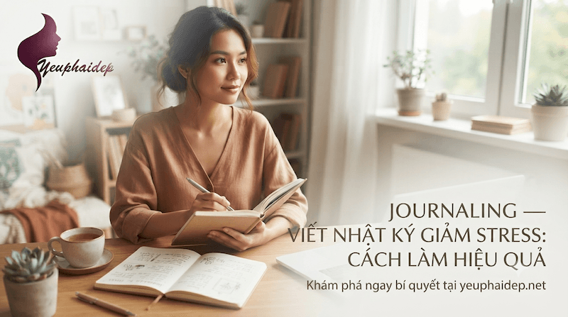 Journaling — Viết Nhật Ký Giảm Stress: Cách Làm Hiệu Quả