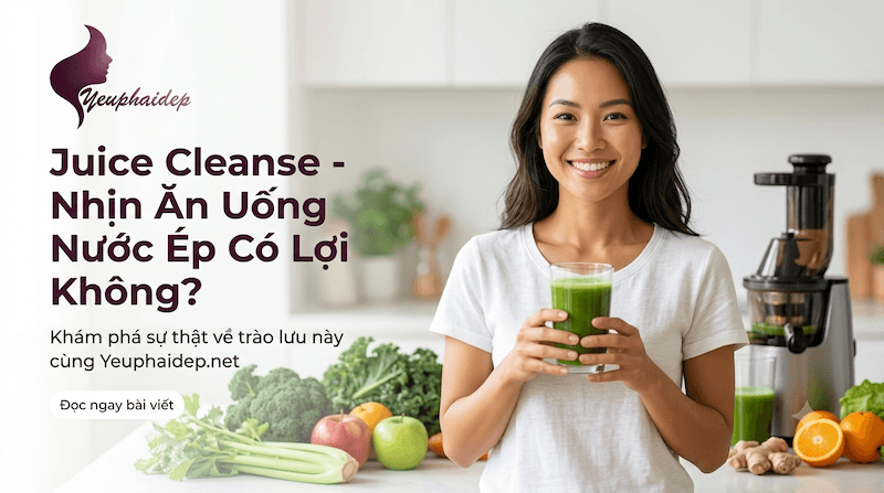 Juice Cleanse - Nhịn Ăn Uống Nước Ép Có Lợi Không?