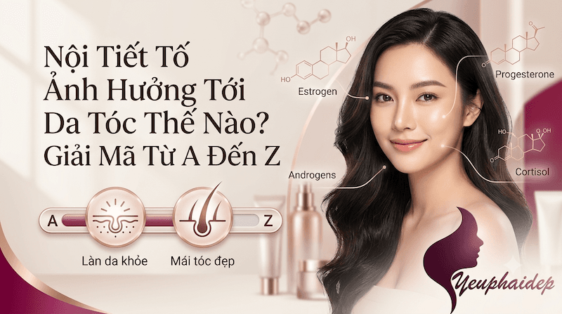 Nội Tiết Tố Ảnh Hưởng Tới Da Tóc Thế Nào? Giải Mã Từ A Đến Z